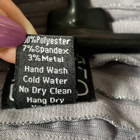 Clara Sunwoo Dove Grey Boutique Metallic Sheer Double Zip Tiered Top Jacket Fun - Picture 13 of 16